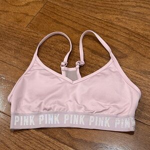 Pink Sport Women's t-strap Sports Bra